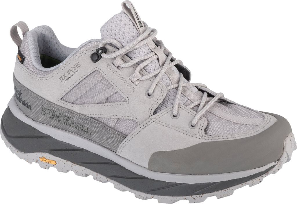 Jack Wolfskin Terraquest Texapore Low M 4056401-6301, Trekkingschuhe, Herren, Grau, Größe: 44,5