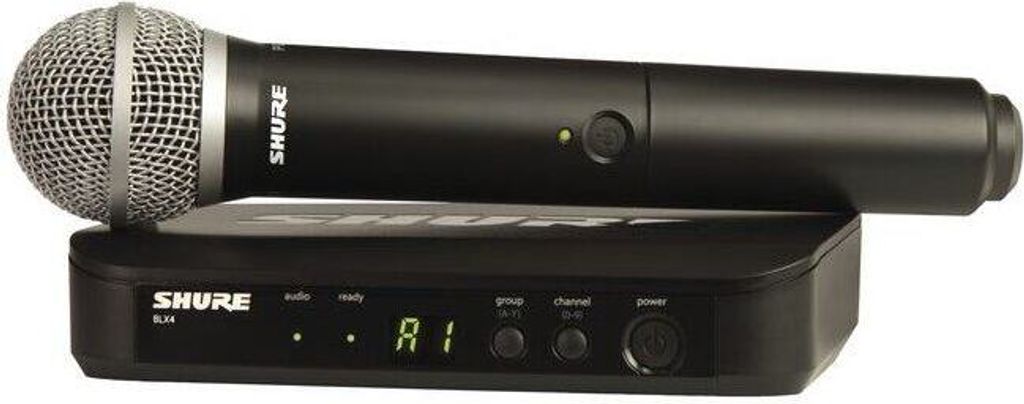 SHURE BLX24E-PG58-M17 Bezdrátové systémy Ruční zařízení cs Obrázek produktu 