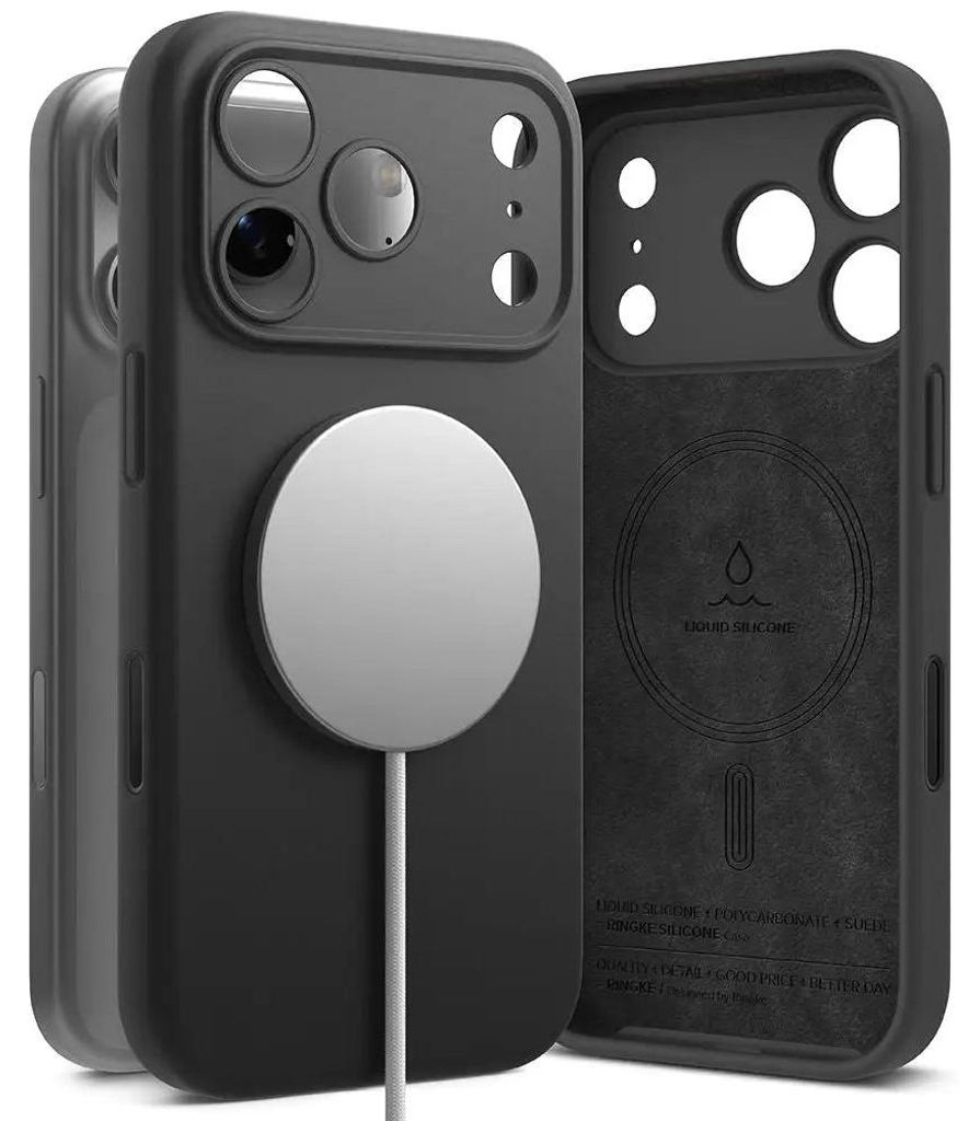 Fall Ringke Silikon Magnetic Magsafe Na Iphone 17 Pro Max - Produktbild 