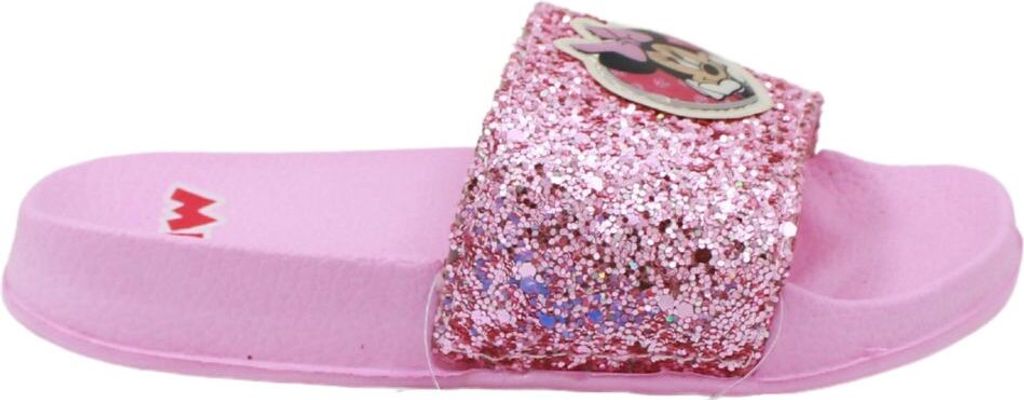 Pinke Minnie-Glitzerpantoffeln 29