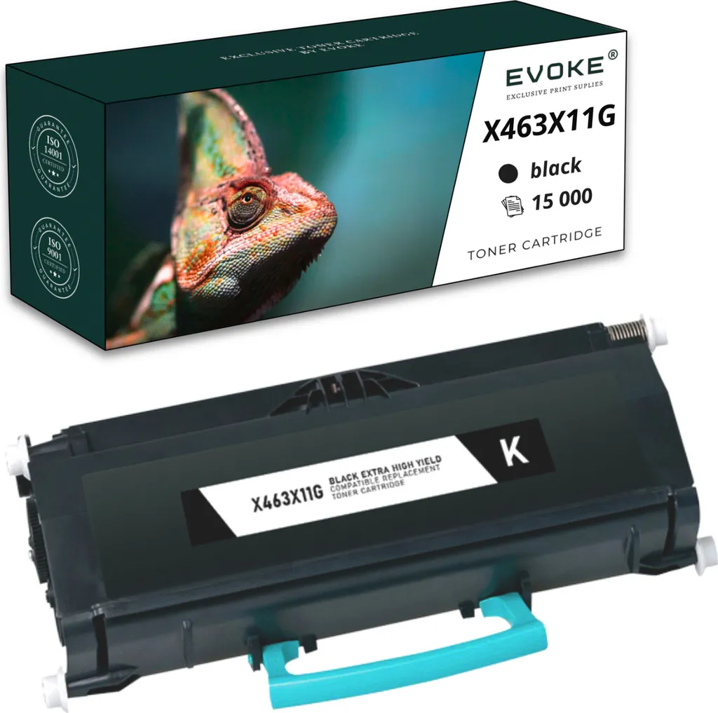 Toner per Lexmark X463 X464 X466 - 15000 Copie di Qualità Superiore