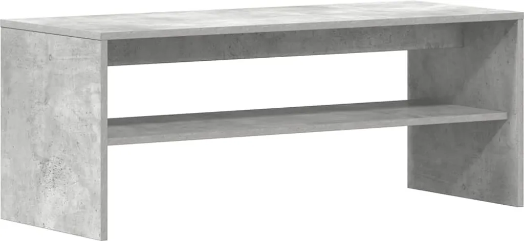 Mobile TV Effetto Cemento 100x40x40 cm - Arredo Soggiorno Industrial
