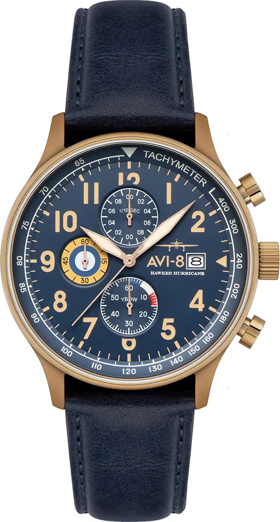 Montre AVI-8 Hawker Hurricane AV-4011-0Q Chronographe Quartz Homme