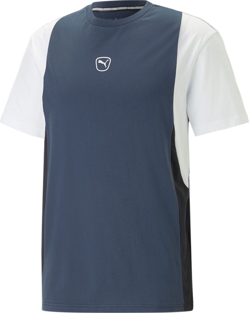 Puma KING Top Tee DARK NIGHT-PUMA BLACK-PUMA WHI DARK NIGHT-PUMA BLACK-PUMA WHI L