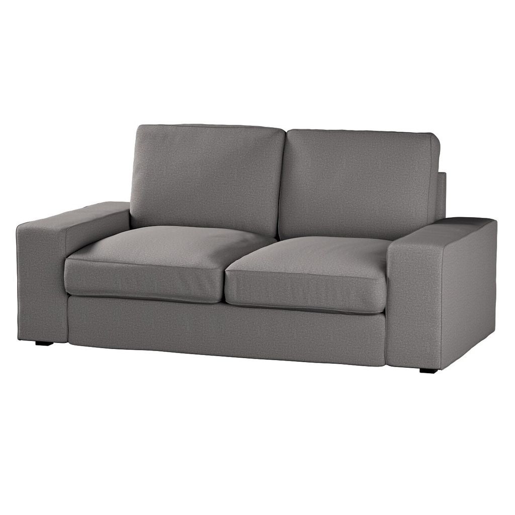 Dekoria Bezug für Kivik 2-Sitzer Sofa, dunkelgrau, Bezug für Sofa Kivik 2-Sitzer