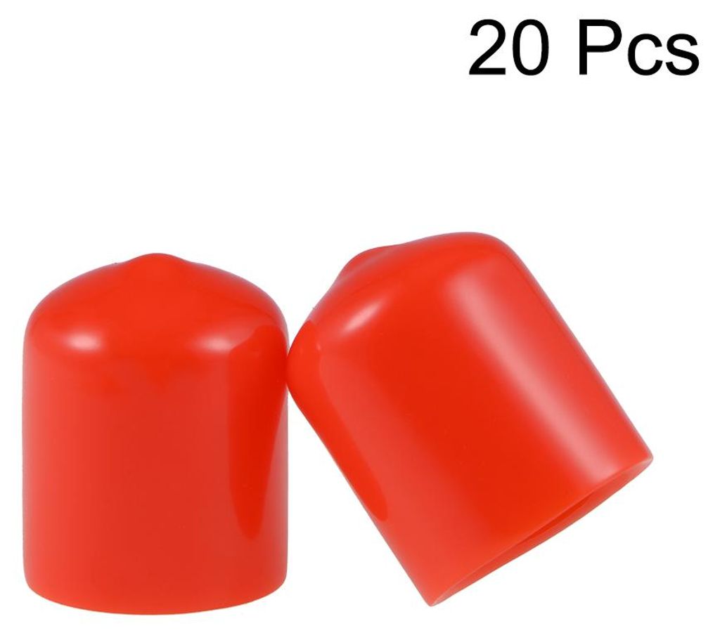 20 Stš¹ck Gummi Endkappen 19mm Innendurchm. Gummikappen Runde Schutzkappen Gummi Abdeckung Stopfen M?belgleiter Bolzen Gewindeschutz fš¹r Schra...