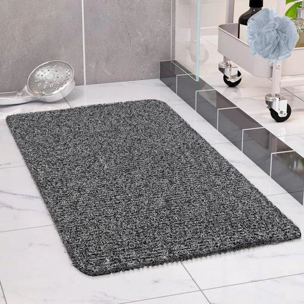 Tapis de baignoire anti-glisse souple à séchage rapide 40x80cm