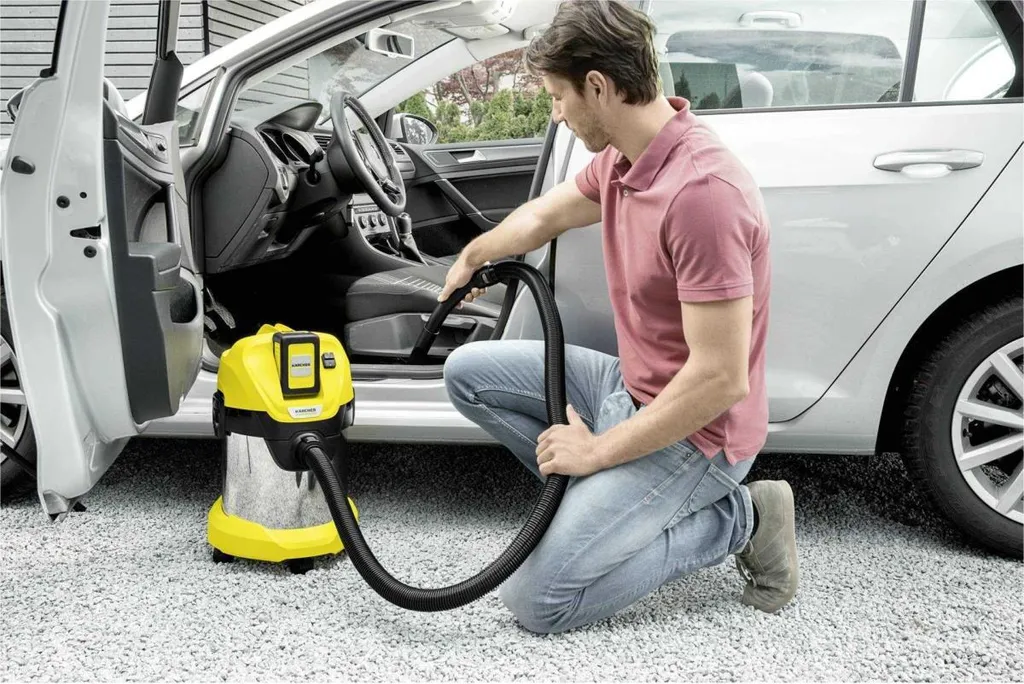 Aspirateur eau et poussière Kärcher WD 3 Batterie Premium sans fil