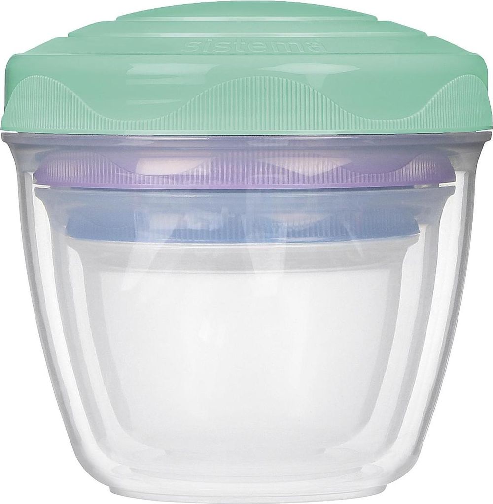 SISTEMA Lunchbox "Snack'n'Nest to go" 3er-Set 113079