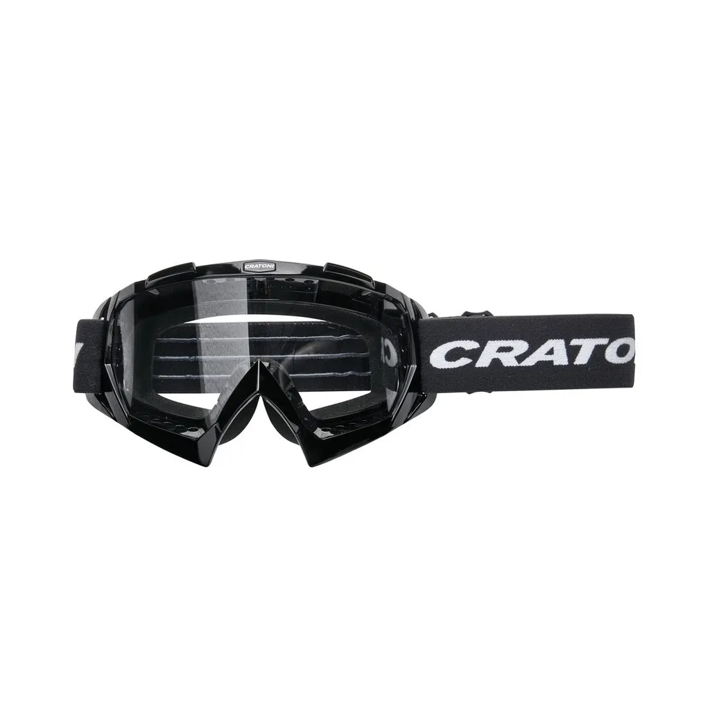 Lunettes de Protection VTT CRATONI C-Rage Noir avec Verre Transparent