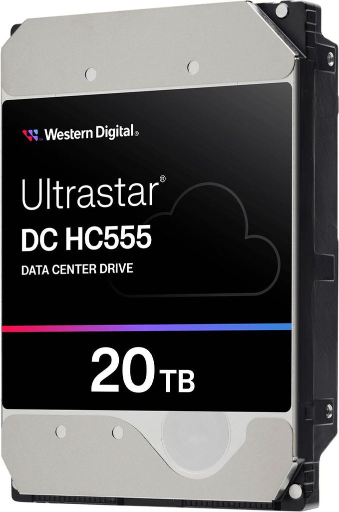 WD Ultrastar DC HC555 - Festplatte - Rechenzentrum - 20 TB Produktbild 