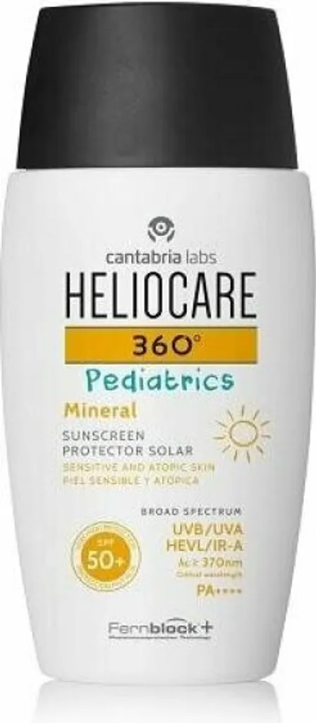 Heliocare 360º Pediatrics Minéral Spf50 Fluide Solaire Haute Tolérance