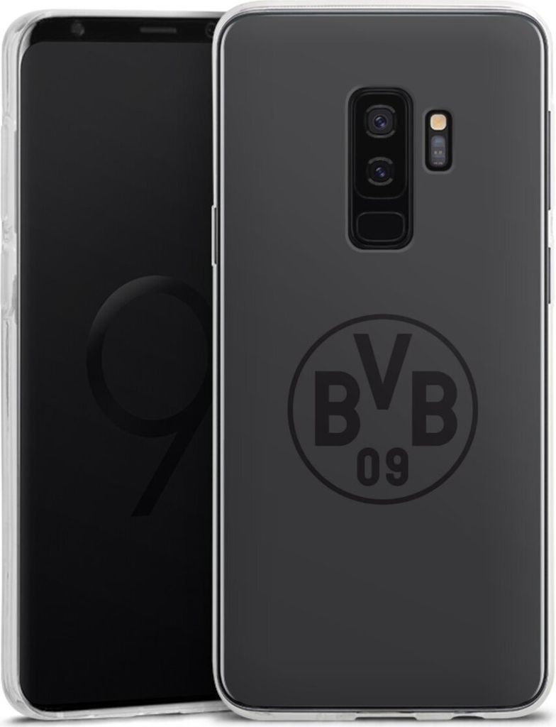 DeinDesign Handyhülle für Samsung Galaxy S9 Plus Duos Silikon Hülle Case Smartphone Schutzhülle BVB Borussia Dortmund Logo
