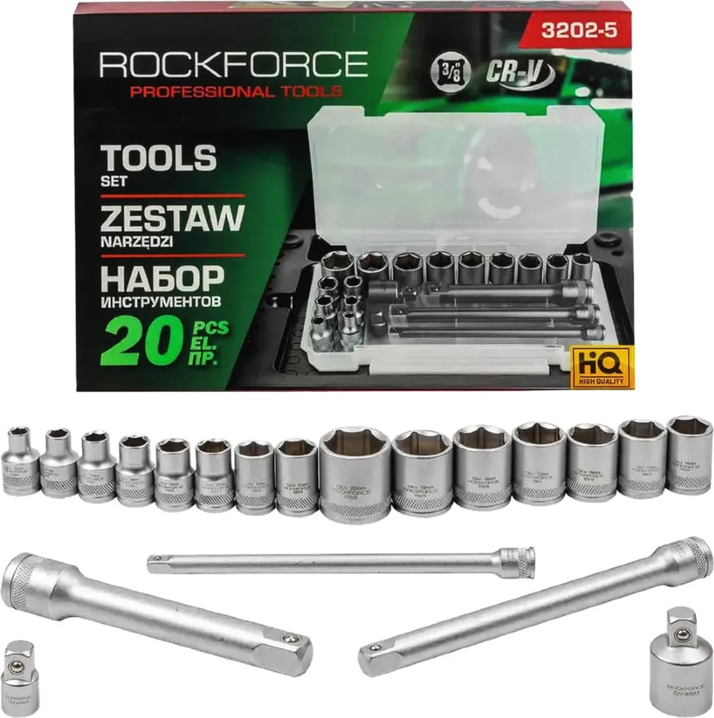 Recensione Set Rockforce 20 Utensili | Adattatori e Prolunghe Multidrive - 2