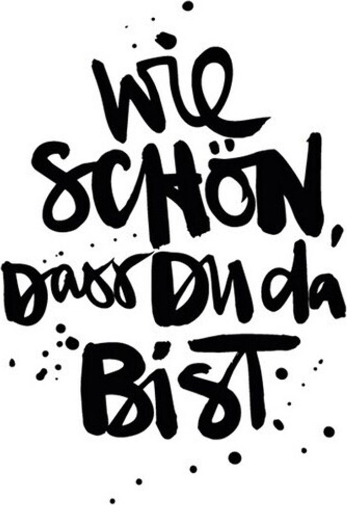 RP 20 Servietten Dass Du da bist - Wie schön 33x33cm Produktbild 