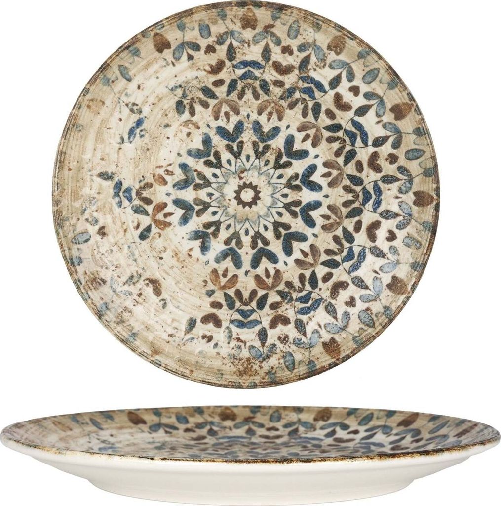 Piatto da portata Rinart - Azteco - Porcellana - 27 cm Immagine del prodotto 