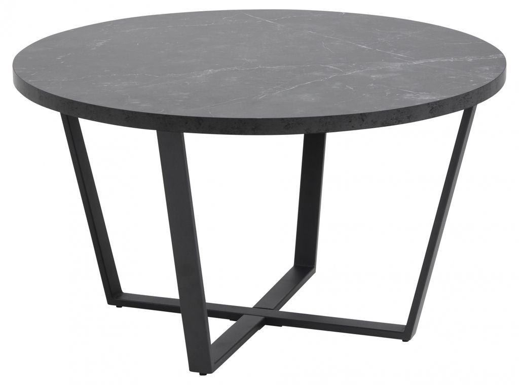Design Scandinavia Amble Couchtisch, 77 cm, schwarz