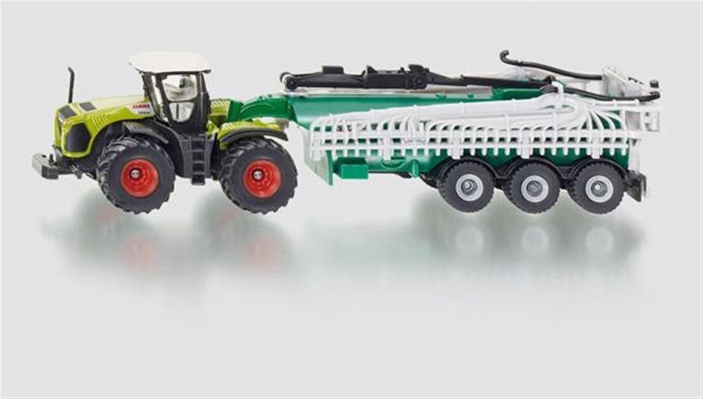 Siku traktor Claas Xerion se sudovým vozem; 1827 Obrázek produktu 