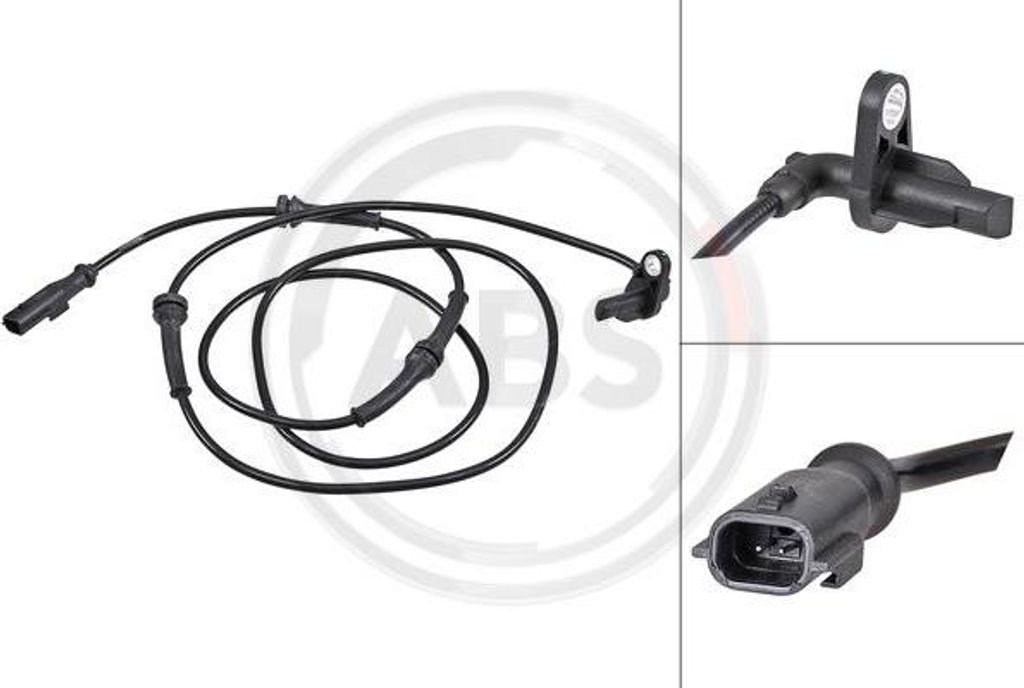 A.B.S. 31927 Raddrehzahlsensor OE 4159053200 kompatibel mit Kangoo, Citan