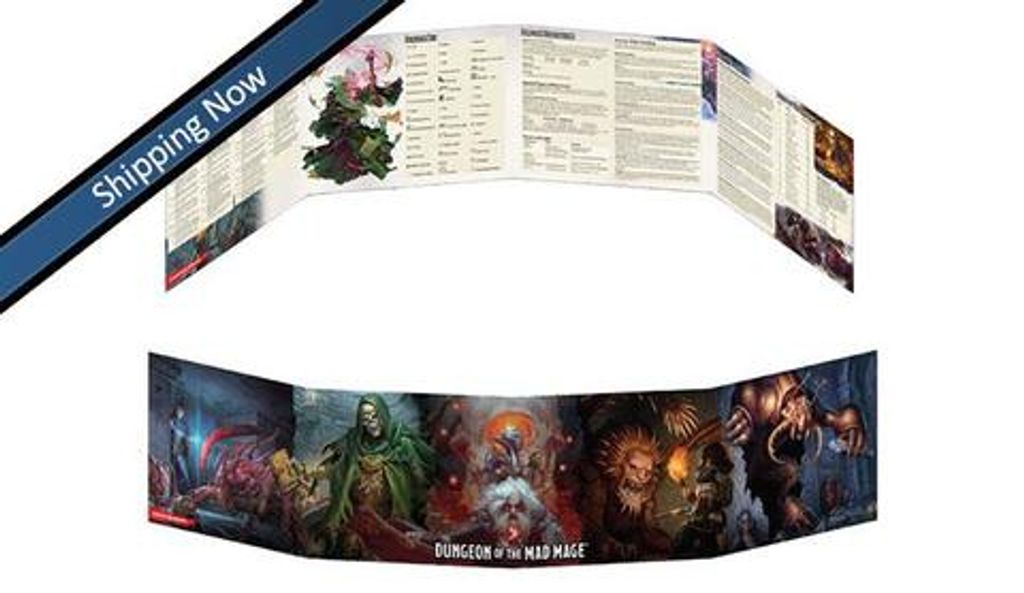 D&D: "Dungeon of the Mad Mage" - DM Screen