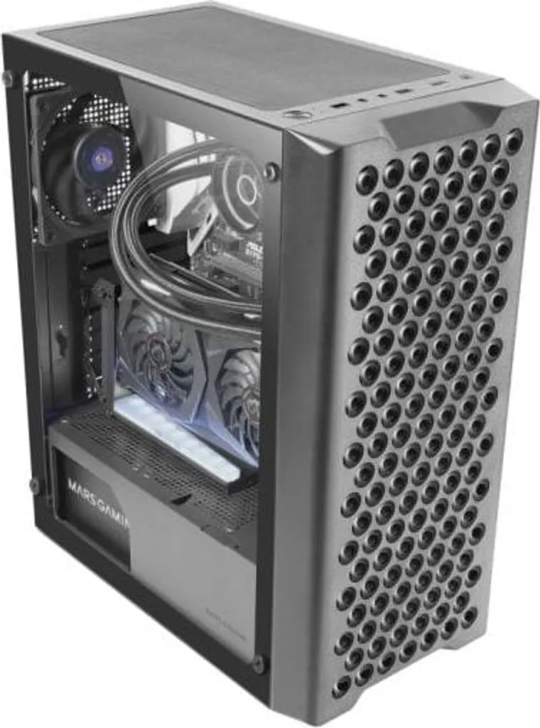 Mars Gaming MC-IPRO Boîtier PC Tour ATX Noir Idéal pour Setup Gaming - 4