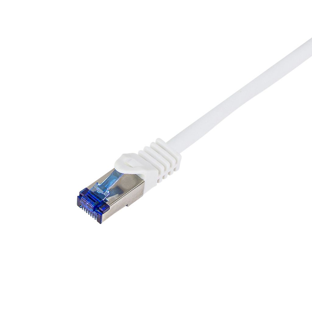 LogiLink C6A041S Cat.6A S/FTP Ultraflex Patchkabel 1,5 m weiß