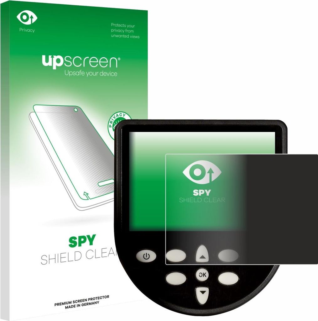 Für WaterRower Series 4 Monitor Sichtschutzfolie Schutzfolie upscreen Anti-Spy Privacy Sichtschutz Blickschutz Display Schutz Folie Blaulichtfilter