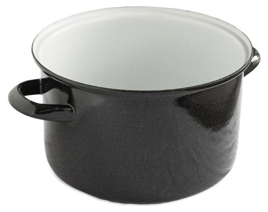 BELIS Belis/Sfinx Casseruola standard in smalto nero, 28 Immagine del prodotto 