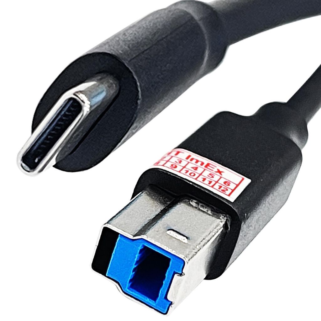 5 Gb/s USB-C Kabel Stecker auf B Stecker 3.0 Druckerkabel Datenkabel 1m