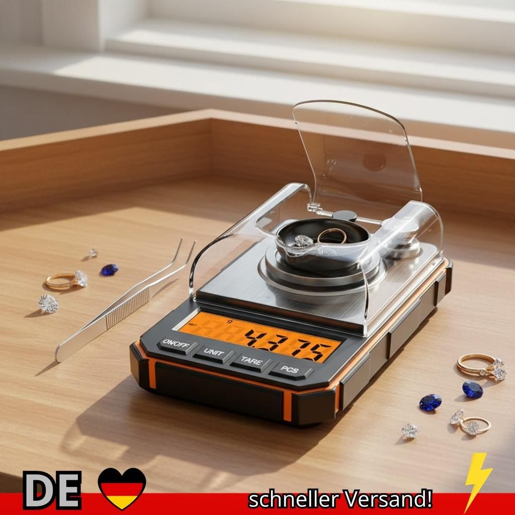 1pc 0 001g Profession Elle Schmuck Waage 50g Elektronische Anzeige Präzision
