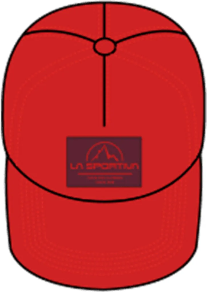La Sportiva Flat Hat Mountain Red Redwood L - Cappello Arrampicata Unisex
