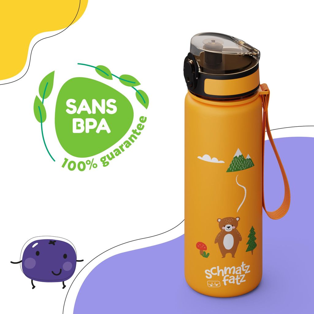 Schmatzfatz Gourde Enfant 500ml - Anti Fuite, Sans BPA, Image du produit 
