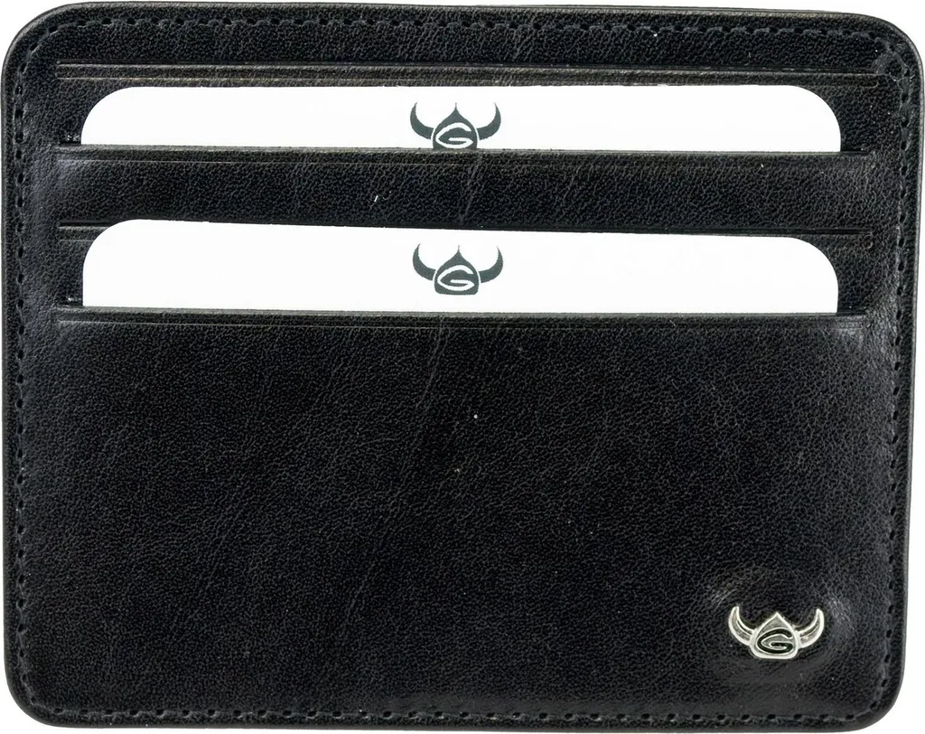Golden Head Colorado Portacarte RFID Pelle Nera - Professionale