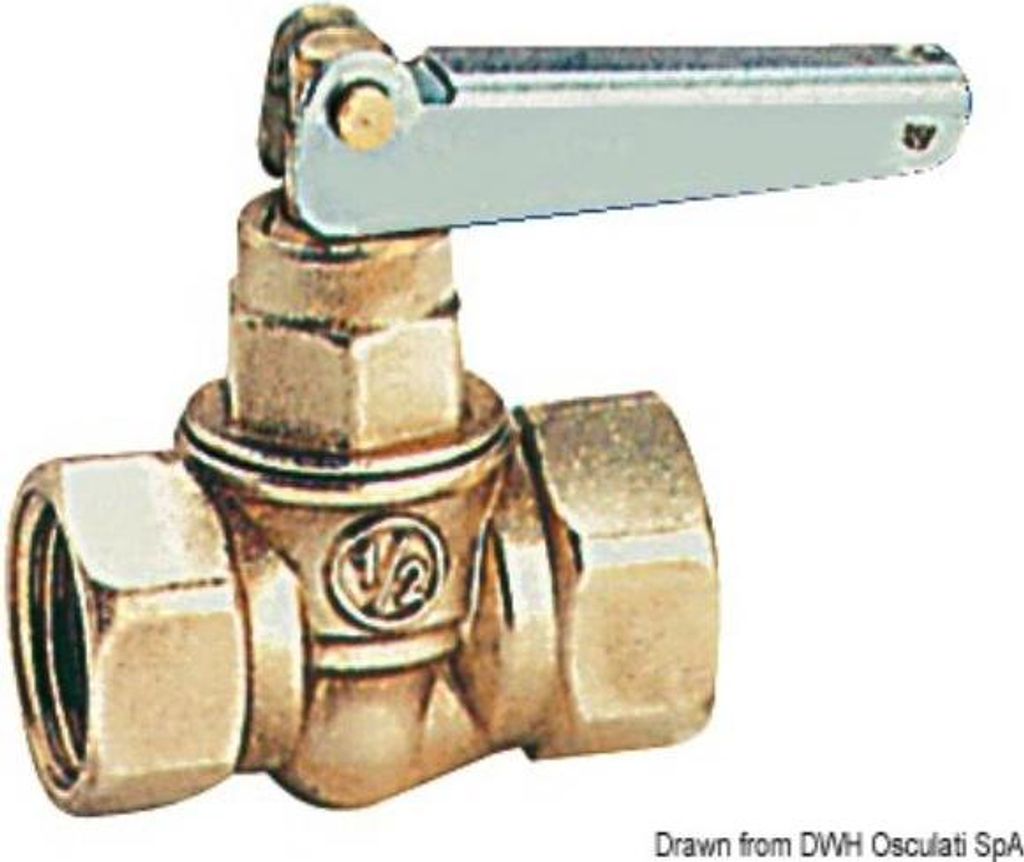Schnellschlussventil 1/2" , 1 Stück