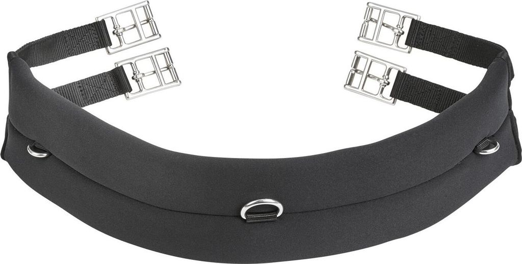 BUSSE Sattelgurt Soft-Long D Langgurt Schwarz