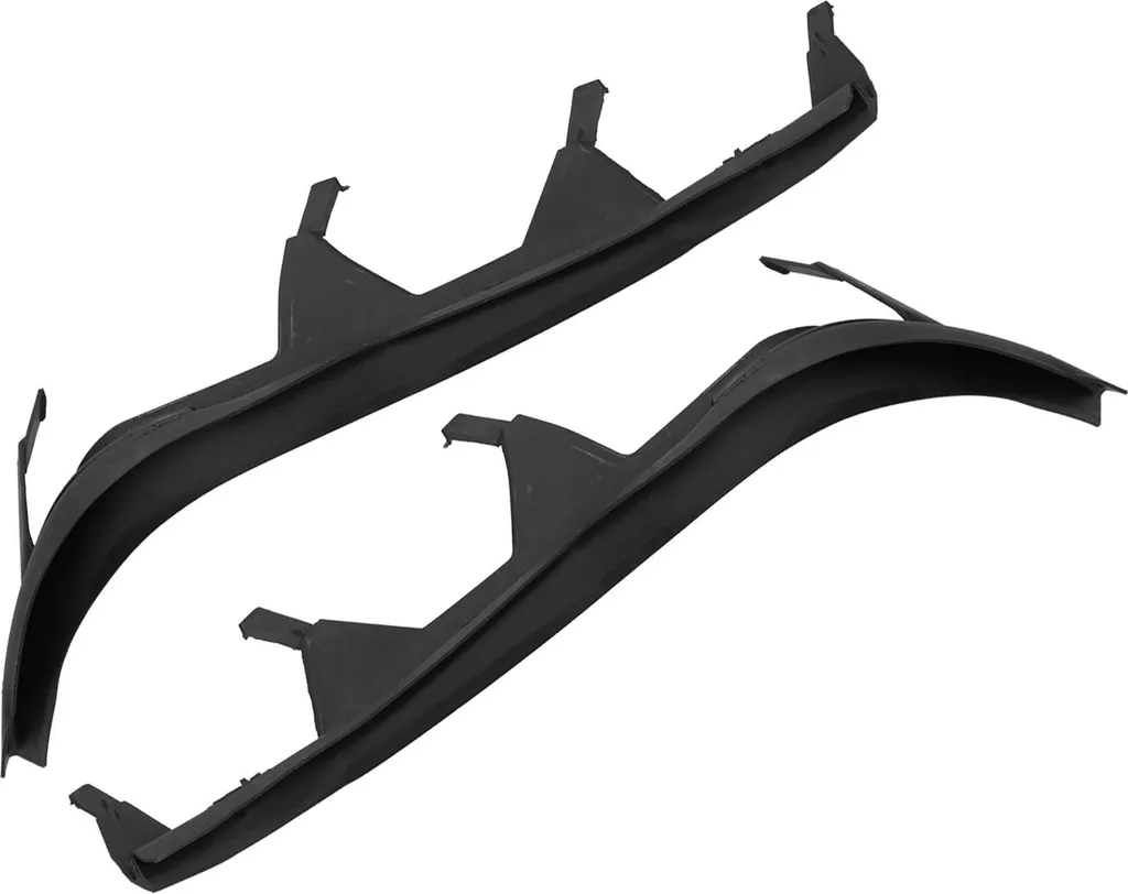 Bandes cache-phares E46 en caoutchouc flexible 63126921859 kit complet - 5