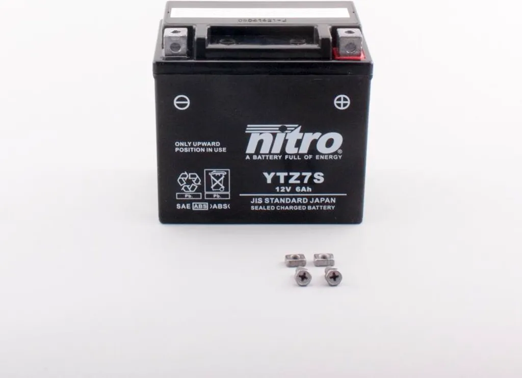Batterie NITRO NTZ7S 12V 6Ah Gel : Finissez-en avec les Problèmes de Panne