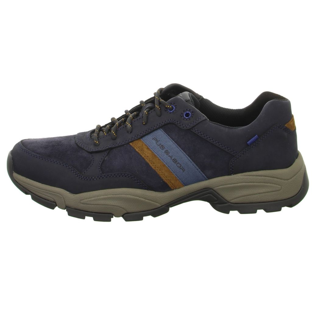 Pius Gabor Herren Herren Schnürschuhe Sportlich Gummisohle blau