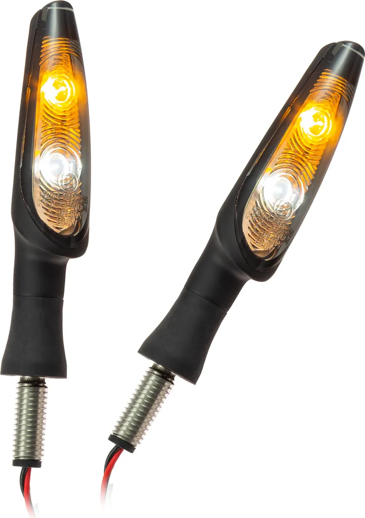 KOSO LED Infinity-F Indicatori Direzione Moto con Luce di Posizione Coppia