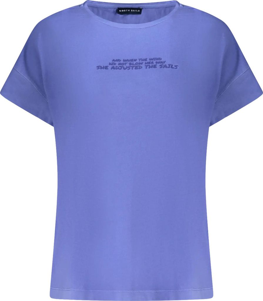 North Sails Damen KURZARM-T-SHIRT Blau 093515000_BL0845 : Größe - XS Größe: XS