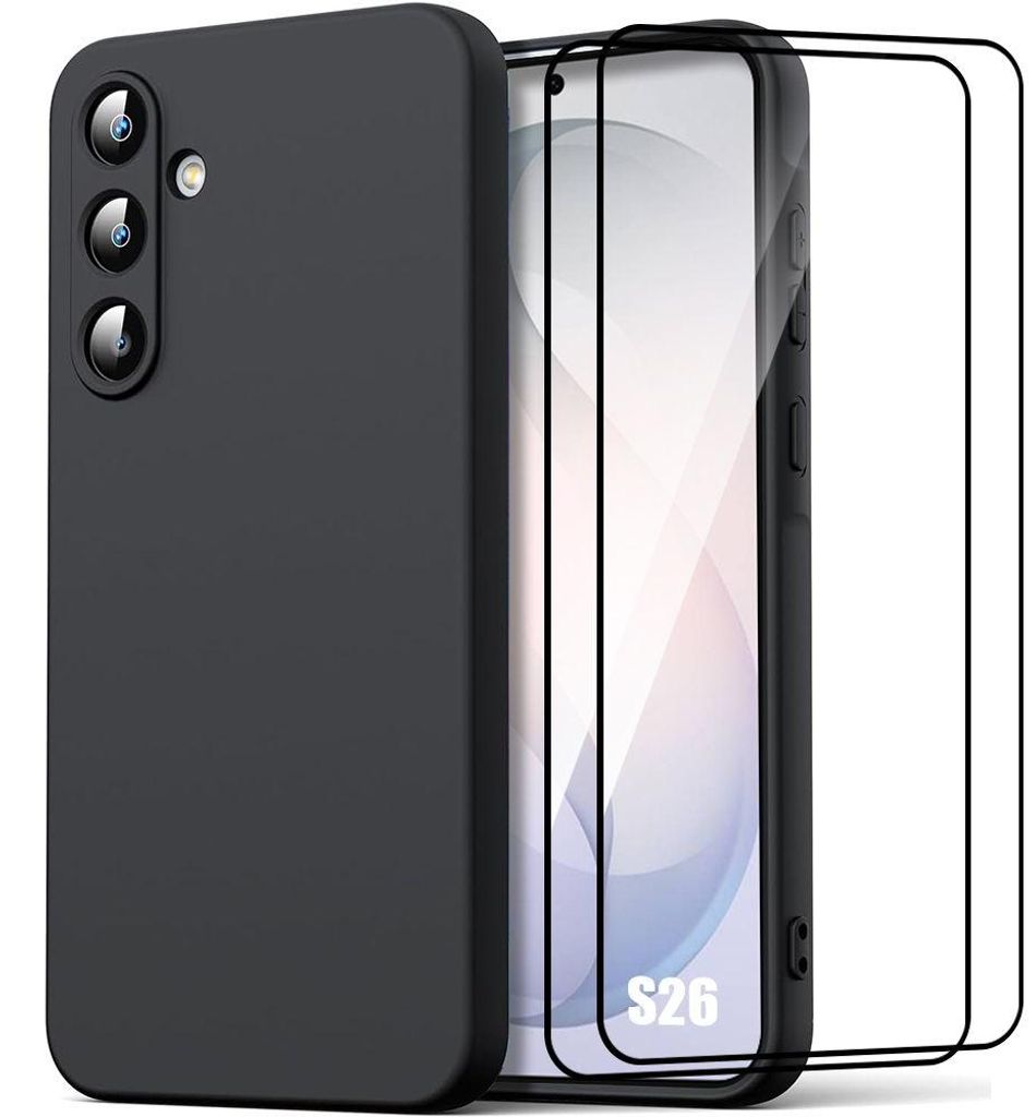 Coque + 2 Verres Trempés pour Samsung Galaxy S26, Image du produit 