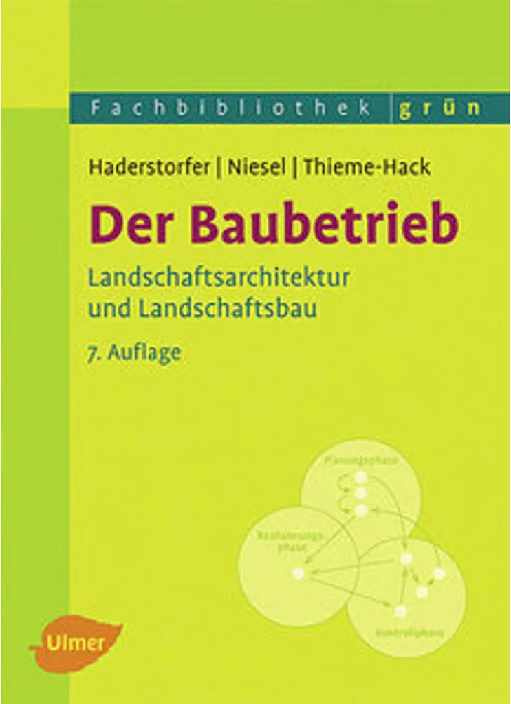 Der Baubetrieb - Livre Référence Gestion de Chantier et Génie Civil