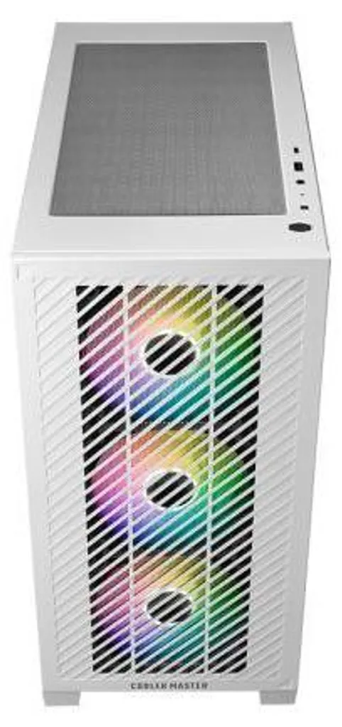 Boîtier PC compact Cooler Master Elite 301 pour setup Gaming blanc