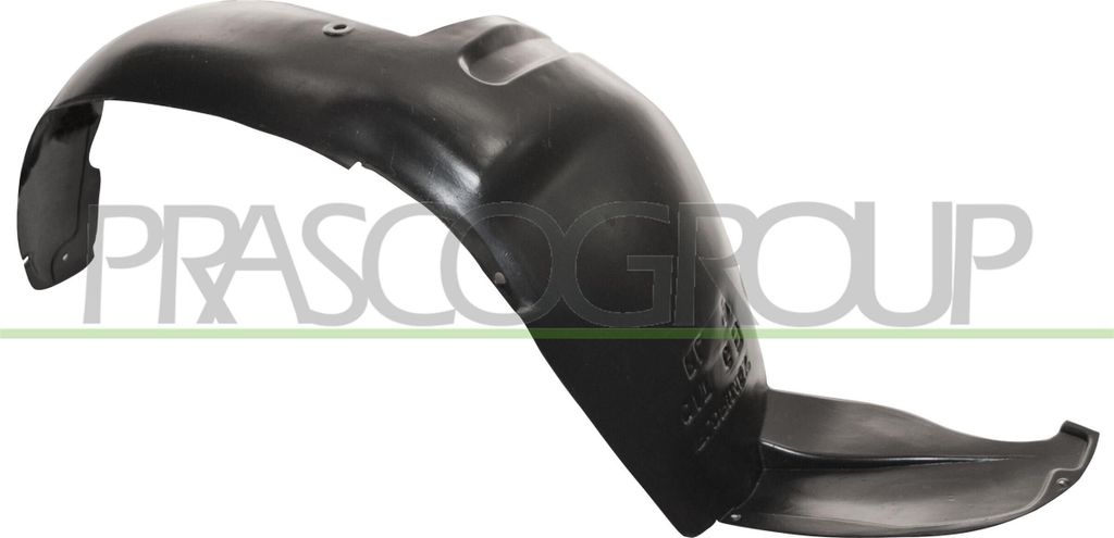 PRASCO Innenkotflügel Radhausschale Vorne Rechts für CITROËN JUMPY Kasten (BS, BT, BY, BZ) JUMPY (U6U) JUMPY Pritsche/Fahrgestell (BU, BV, BW, BX)