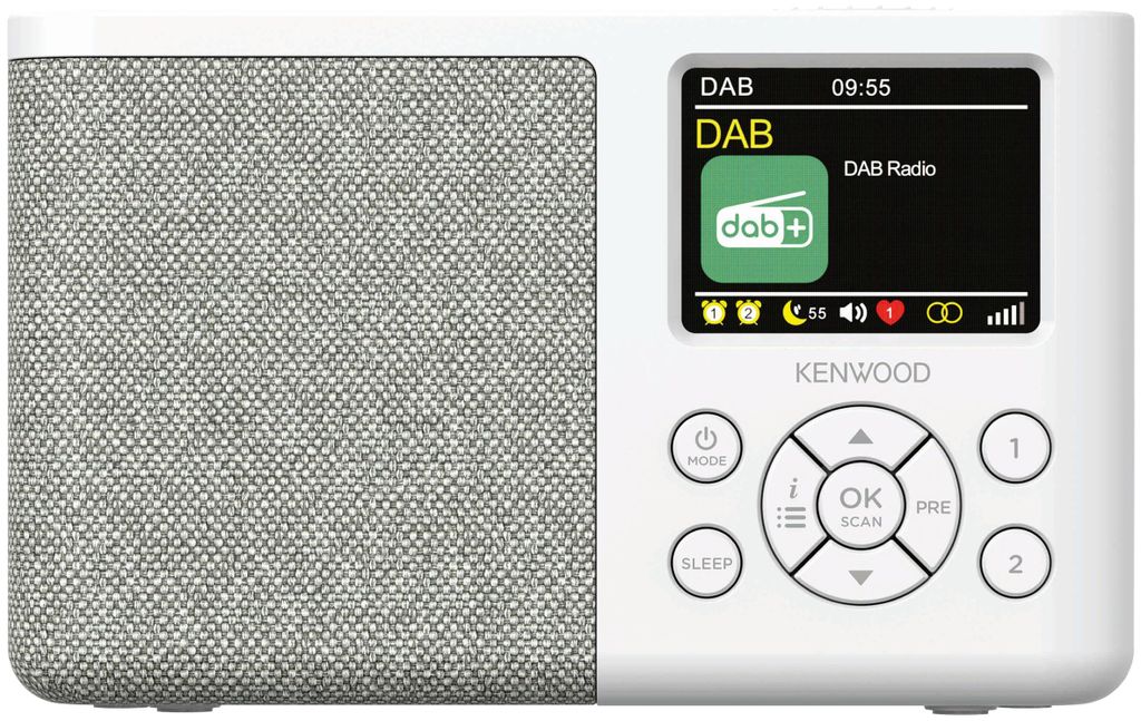 Kenwood CR-M33DAB, Tragbar, Digital, DAB, DAB+, FM, 87,5 - Produktbild 