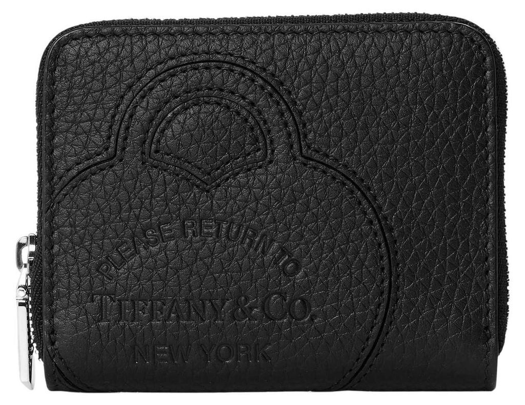 Tiffany & Co - Brieftasche für Damen, Leder GT21374 (Einheitsgröße) (Schwarz)
