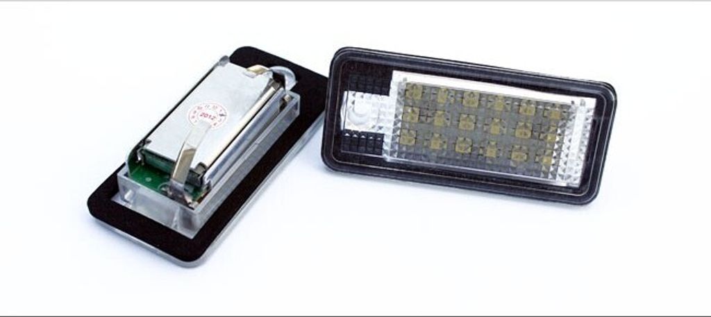 2x Oświetlenie tablicy rejestracyjnej LED PREMIUM SMD do Zdjęcie produktu