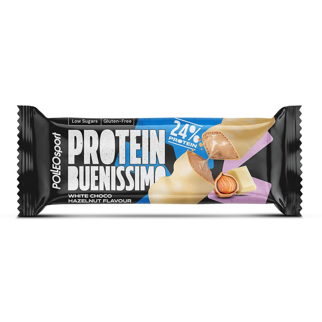 Polleo Sport Protein Cremissimo, 40 g - Biela čokoláda Obrázok produktu 