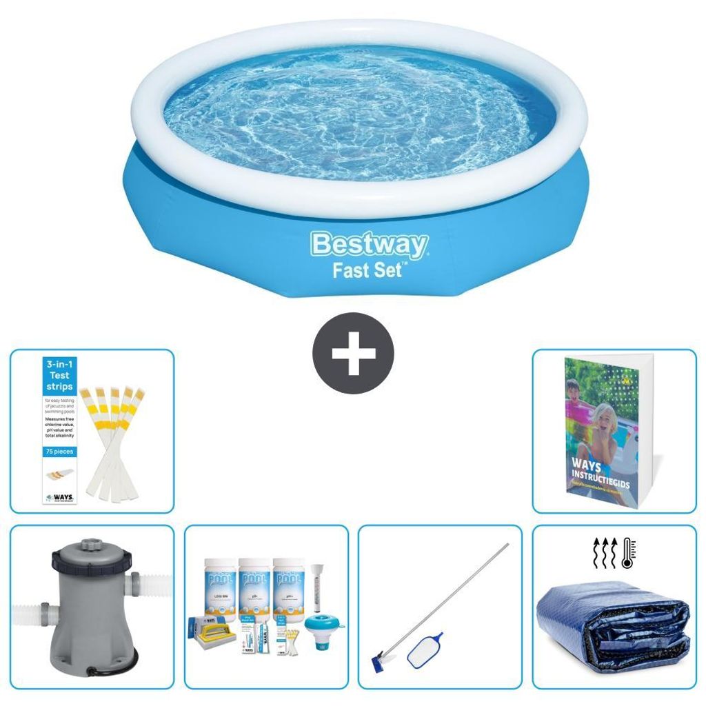 Bestway Fast Set Rund - 305x66 cm - 7-teilig S267