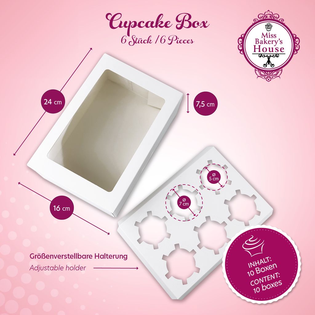 Scatola Per Torte 30x30x15 Cm Con Base Rotonda In MDF Argento - Set Trasporto Torte Pesanti, Decorazioni Pasta Di Zucchero